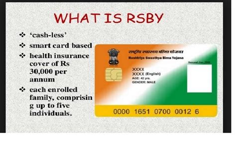 rsby smart card verification|rsby in india.